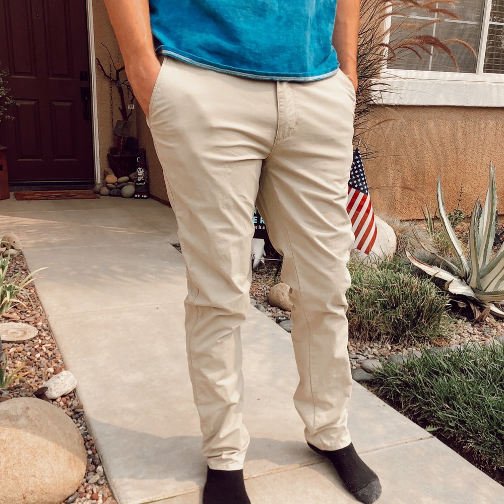 men’s vans tan khaki